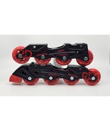 Roller Derby RD Inline Roller Blade Skate Replacement Wheels Red Black I... - $582.50 MXN