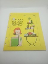 General foods kitchens Food for you and your family Recipes 1A - £9.70 GBP