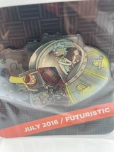 Rick and Morty Ship Futuristic July 2016 Loot Crate DX Pin Cartoon Network New - £5.97 GBP