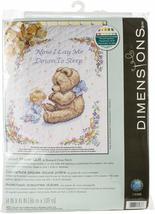 Dimensions Stamped Cross Stitch Sweet Prayer DIY Baby Quilt Kit, 34&#39;&#39; x 43&#39;&#39; - £22.01 GBP