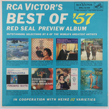 RCA Victor&#39;s Best Of &#39;57 Red Seal - 1957  12&quot; LP Record Shaded Dog SRL 12-49 - £9.76 GBP