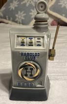 Jim Beam Vintage Decanter | Harold’s Club | Slot Machine | Reno, Nevada | 1968 - £13.04 GBP
