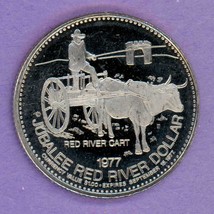 1977 Winnipeg Manitoba Trade Token or Dollar Cart Mayor Juba Convention Centre - £4.77 GBP