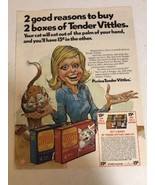 1977 Purina Tender Vittles Vintage Print Ad pa8 - $8.90