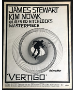 1958 VERTIGO Holy Grail WHITE Ad  Mega-RARE Original Alfred Hitchcock Vi... - €326,51 EUR
