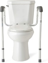 Medline Toilet Safety Rail For Seniors With Easy Installation, Height Ad... - $64.95