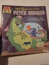 Walt Disney Pete&#39;s Dragon 24 Page Read Along Book Only 1977 70s Vintage - $19.60