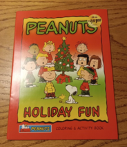 Peanuts Holiday Fun Coloring & Activity Book for Christmas  New/Unused 2003 - $4.99