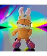 Garfield Cat Easter Plush Stuffed Animal Bunny Rabbit Ears Baseball Hat ... - £14.11 GBP