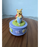 Kreisler Winnie the Pooh Disney Purple Round Music Box Theme Song - $61.47 CAD