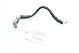 2004-06 VOLKSWAGEN PHAETON LEFT NEGATIVE BLACK BATTERY TERMINAL WIRE CABLE H2073 image 7