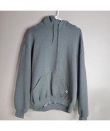 Russell Athletic Gray Hoodie Sweatshirt Size XL Kangaroo Pouch Pullover VTG - $48.99