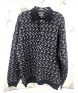 Chaps Ralph Lauren mens 100% lambswool Handframe sweater size Medium - $471.45 MXN