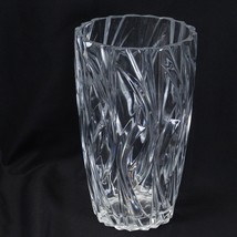 Cristal D&#39;Arques Vizille Foleys Lead Crystal Centerpiece Vase 10” Tall V... - $48.99