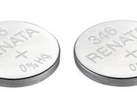 Renata 346 SR712SW Batteries - 1.55V Silver Oxide 346 Watch Battery (2 C... - $3.99