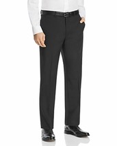 Michael Kors Kellam Wool Mini Grid Neat Classic Fit Suit Pants in Black-32/30 - £40.75 GBP