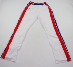 Vtg 90s Champion Detroit Pistons Team Issued NBA Basketball Pants White ... - $74.20