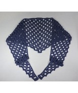 Lightweight, openwork, crochet shawl. BL-3 - $50.00