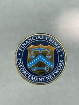Financial Crimes Enforcement Network lapel pin police - $11.88