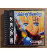Tales of Destiny Sony PlayStation 1 1998 Namco CIB w/ Manual Black Label - $151.05