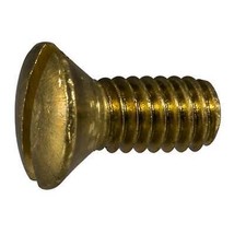 #8-32 x 3/8&quot; Brass Slotted Oval Head Machine Screws (36 pcs.) - $13.62