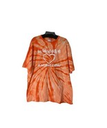 port &amp; company unisex adult XL short sleeve orange tie-dye t-shirt #Nobu... - $15.96 CAD