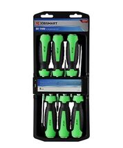 JobSmart LC220601 Go-Thru Screwdriver Set, Slotted and Phillips, 6 Piece - $23.13