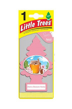 Cherry Blossom Honey Scent Scented Little Trees Hanging Air Freshener 1-Pack - £2.39 GBP