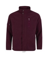 The Donegal Bay Stormproof Fleece Jacket Wine XL - $97.43 CAD