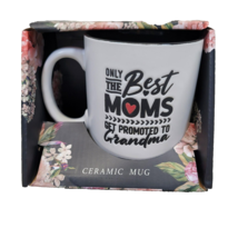Coffee Mug Only the Best Moms Get Promoted To Grandma Ceramic Nicole Mil... - $12.99