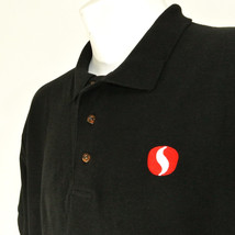 SAFEWAY Grocery Store Logo Employee Uniform Polo Shirt Black Size XL NEW - £20.37 GBP