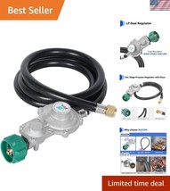 Versatile 5FT Propane Regulator &amp; Hose - Ideal for Grills, Generators &amp; ... - $48.00
