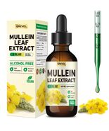 BestBy05/26 Grevol Mullein Drops Organic Herbal Tincture 2oz Respiratory... - $6.14 CAD
