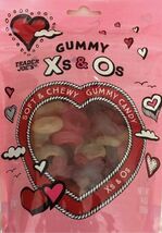 Trader Joe's xo Gummy Candy X's &amp; O's 14 oz RARE Favorite Love Gummies NEW - $14.80
