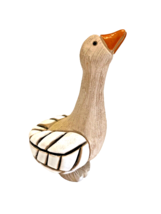 Figurine Goose Artesania Rinconada Signed Jesus Javier Carbajales 4.5 In... - $23.24