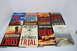 Lot of 8 James Patterson Hardcover Novels Mixed Lot - £9.46 GBP