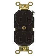 Leviton 5362  Brown Duplex Receptacle 20A 125V Outlet - $336.81 MXN