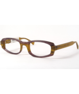 Cecile 201-28 0778/43/78 Ciruela / Oliva Amarillo ÚNICO RARO GAFAS 50-18... - $4,662.88 MXN