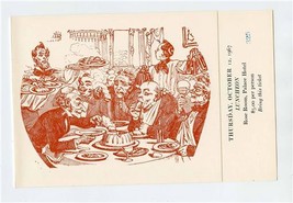 California State Historical Lunch Ticket Program Palace Hotel 1967 Delmonico&#39;s - £21.95 GBP