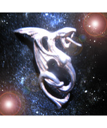 HAUNTED SERPENT NECKLACE  EXTREME ROYAL SHIELDS PROTECTION GOLDEN ROYAL MAGICK - $423.77