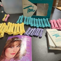 Vintage Toni Spin Curler Assortment Assorted Curlers 4 Sizes - 36 Total - £7.77 GBP