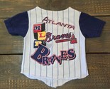 Atlanta Braves 1994 Baby Infants Size 9 Months Button Down Shirt - £23.67 GBP