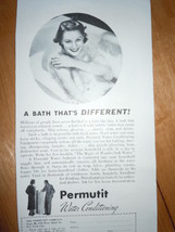 Vintage Permutit Water Conditioning Print Magazine Advertisement 1937 - $3.99