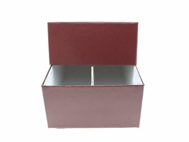 Guardhouse Double Row Slab - Maroon Coin Storage Box - 12 x 5.75 x 3 - £18.37 GBP