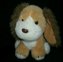 10" Vintage California Stuffed Toys Poppy Pup Dog Brown Tan Stuffed Animal Plush - £26.18 GBP