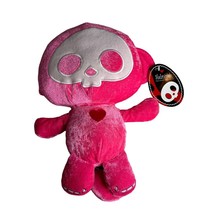 Skelanimals Lovestruck Marcy Monkey Hot Pink Plush Heart Bones 17” Fiesta - £37.01 GBP