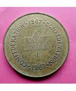 Vintage Canada Confederation 1867 1967 Token - £23.56 GBP