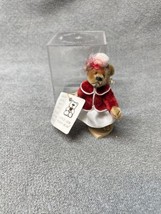 Little Gem Teddy Bears Toy Miniature Bear Red Dress Sunday Best KG JD - £25.90 GBP