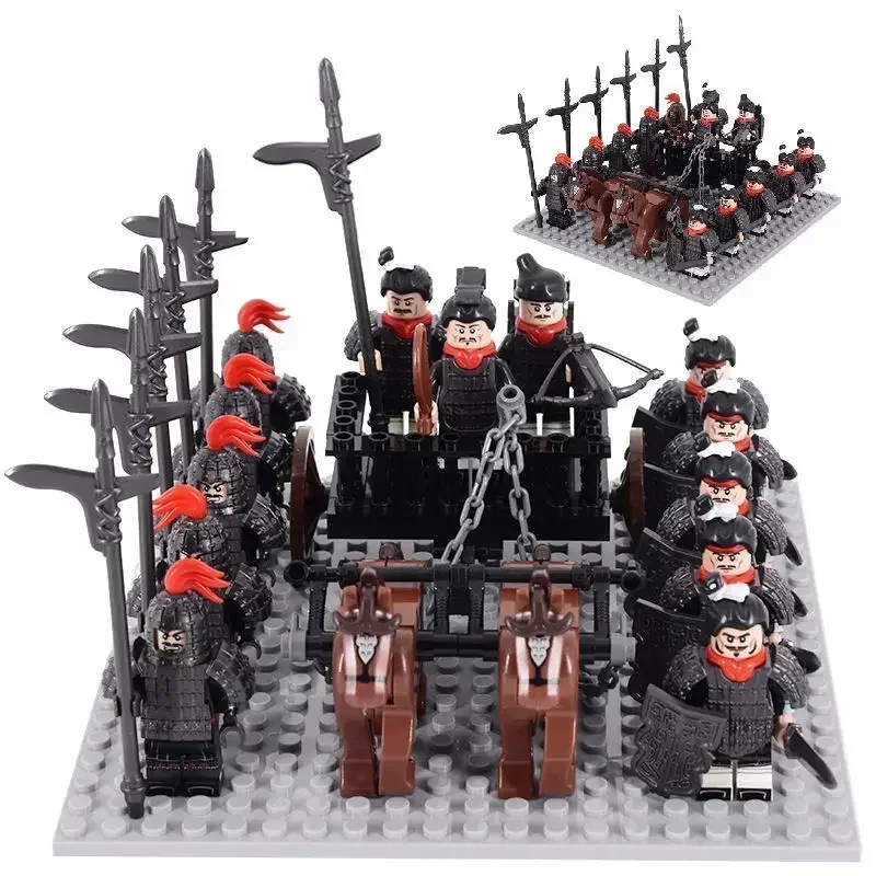 Qin Dynasty Legion Soldier Figures Building Blocks-WW Ideal Christmas Gi... - £49.09 GBP