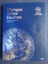 Damaged Whitman Morgan Silver Dollars Coin Folder Number 2 1884-1890 Album Book - £7.04 GBP